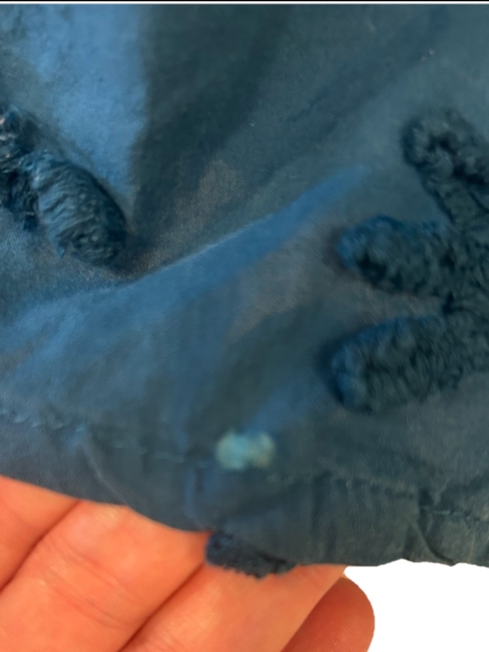 Anthropologie Pilcro Whitney Teal Textured Trapeze Button Front Top - Picture 11 of 11